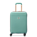 Walizka z poliwęglanu unisex Delsey Freestyle SLIM kabinowa twarda 55cm miętowa