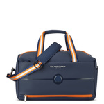 Torba podróżna z materiału unisex Delsey Turenne sportowa średnia granatowa