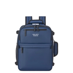 Plecak z poliestru unisex Delsey Maubert 2.0 miejski granatowy