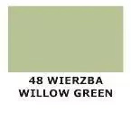 Farba do skóry gładkiej Tarrago zielona - próbnik koloru 48 wierzba / willow green