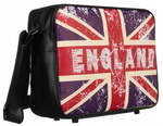 Torba młodzieżowa z napisem England Loren 2088 czarna