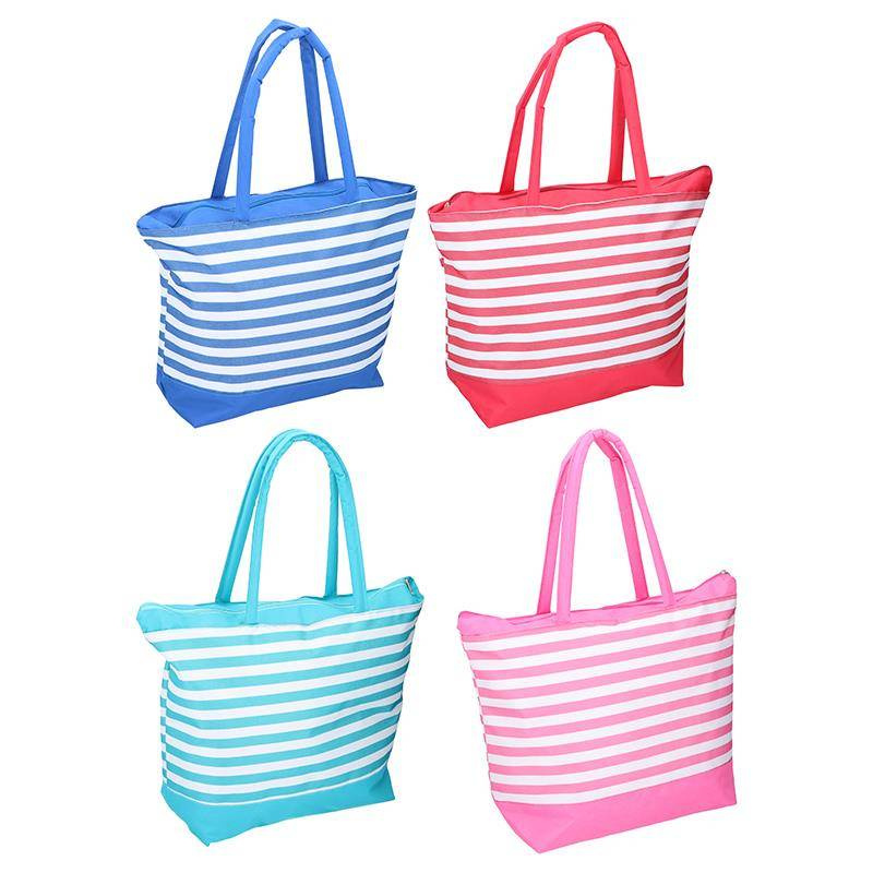 Torba plażowa termiczna z materiału unisex Fresh & Cold shopper A4 różowa - cecha produktu
