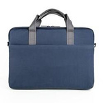 Torba na laptopa z materiału wodoodpornego unisex UNIQ Stockholm Sleeve A4 niebieska