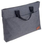 Torba na laptopa z tkaniny Rovicky NB0996-S szara