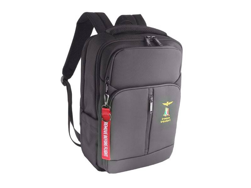 Plecak z tkaniny unisex Aeronautica Militare AM-524 duży szary - cecha produktu