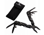 Scyzoryk z kombinerkami i etui Peterson SS-2301 czarny