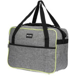 Torba podróżna spotowa weekendowa Bellugio GR-7801 materiałowa szara