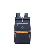 Plecak miejski z materiału unisex DELSEY Maubert 2.0 termiczny duży granatowy