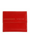 Skórzany portfel damski czerwony Vip Collection London2 171 RED