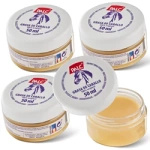 4x Tłuszcz z woskiem do skóry gładkiej palc 50 ml bezbarwny