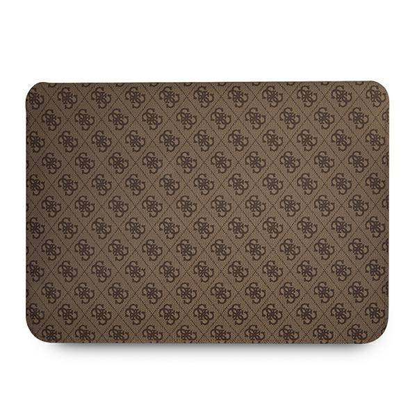 Pokrowiec na laptopa ze skóry ekologicznej unisex Guess GUCS14P4TW sleeve brązowy - cecha produktu