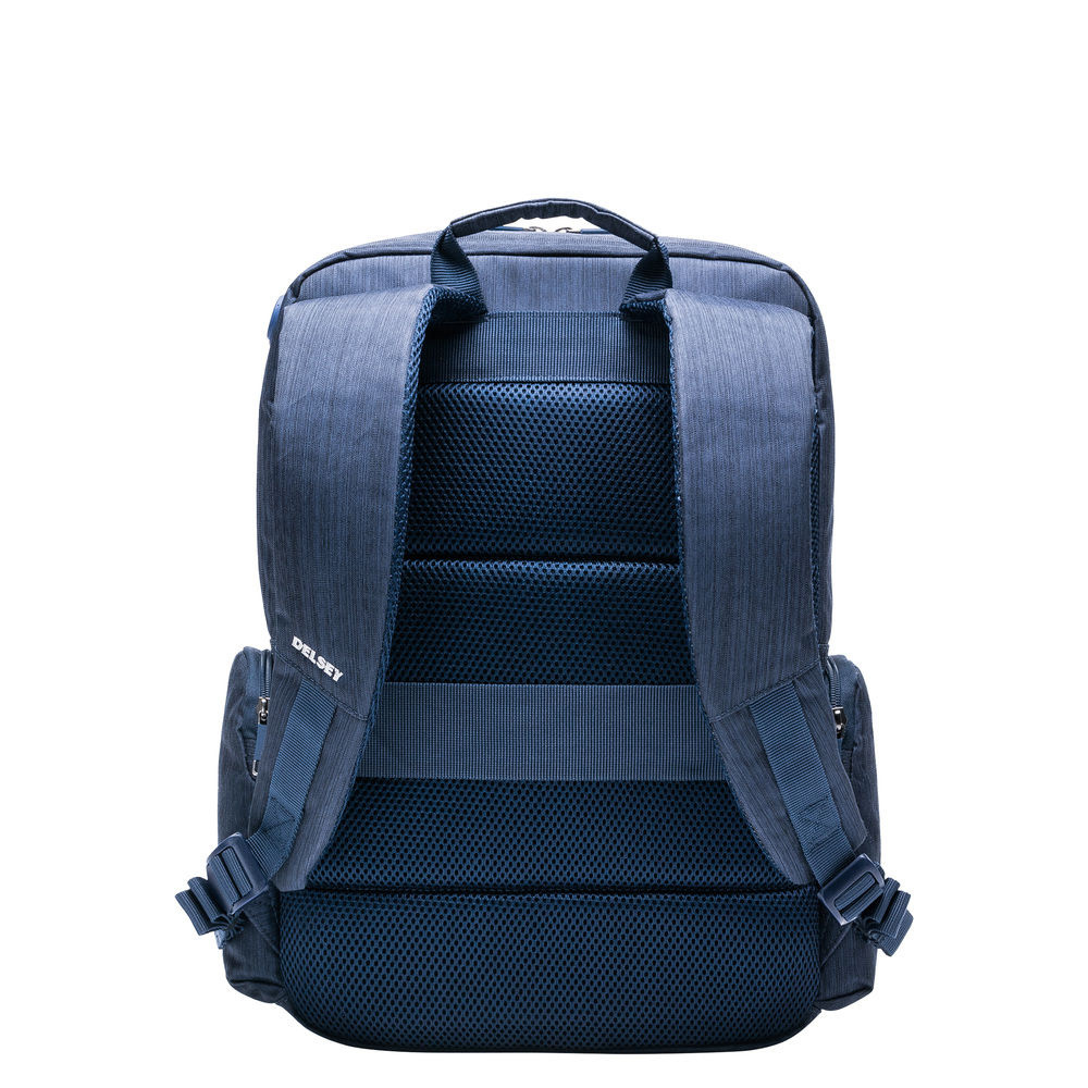 Plecak na laptopa z materiału unisex Delsey Clair miejski 15.6 zielony khaki - cecha produktu