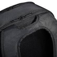 Plecak miejski materiałowy unisex Delsey Datum dwukomorowy na laptopa czarny - cecha produktu