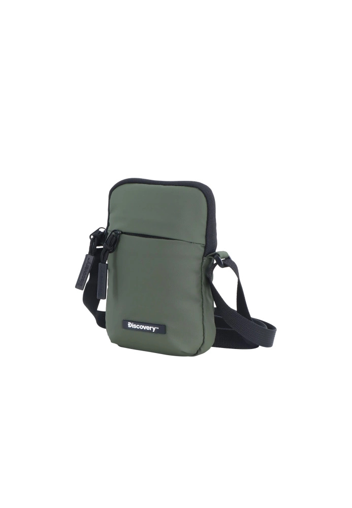 Torebka na szyję z poliestru unisex Discovery URBAN 3442 paszportówka khaki - cecha produktu