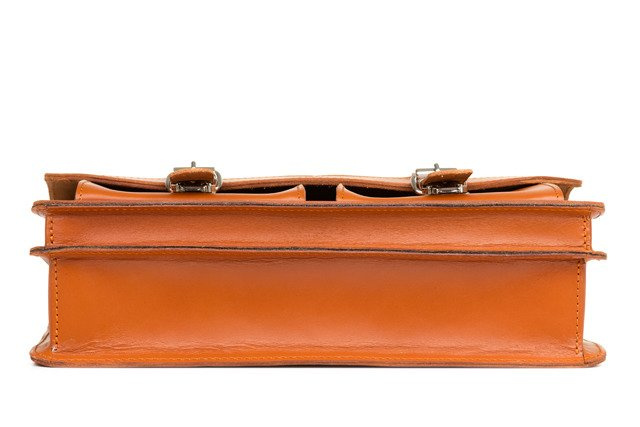 Teczka aktówka skórzana juchtowa unisex VOOC P112 2w1 plecak A4 brązowa - cecha produktu