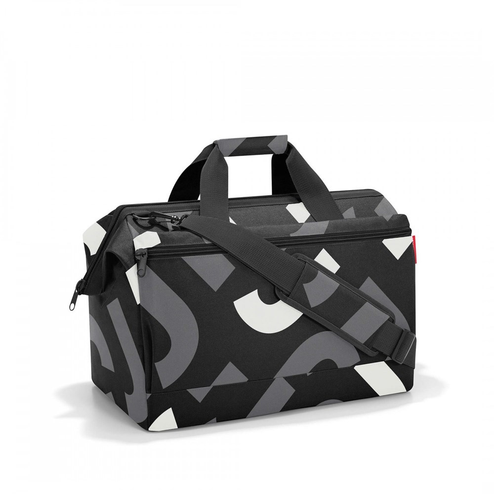 Torba z materiału unisex Reisenthel RMK1033 L podróżna A4 szaro-czarna - cecha produktu