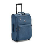 Walizka kabinowa materiałowa unisex Delsey Maubert 2.0 mała 45 cm niebieska