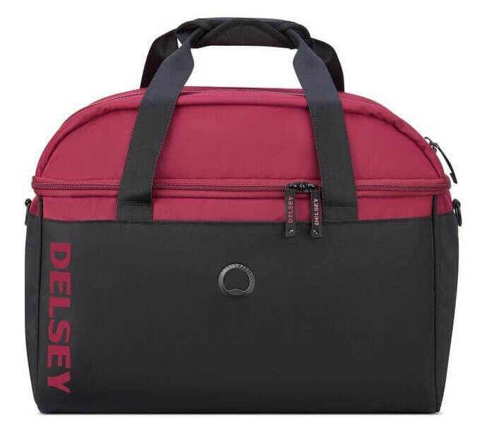 Torba podróżna z poliestru unisex Delsey Egoa kabinowa mała czerwona - cecha produktu