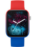 Smartwatch damski Rubicon RNCE97 niebiesko-czerwony