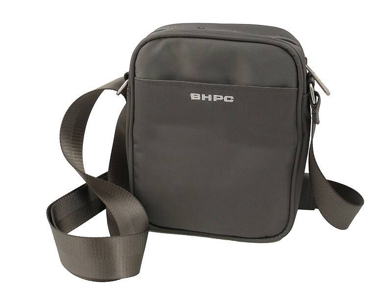 Mała saszetka miejska na ramię torba męska szara - Beverly Hills Polo Club BH-940 GR - cecha produktu