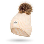 Czapka zimowa damska Peterson HAT-07 beżowa