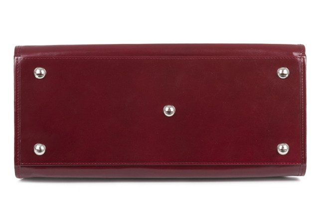 Torba lekarska skórzana unisex VOOC PK4 kuferek lekarski A4 burgundowa - cecha produktu