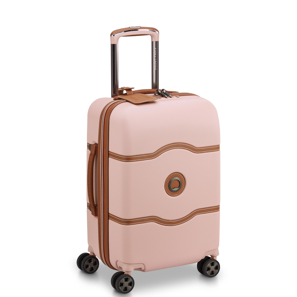 Walizka kabinowa z poliwęglanu unisex Delsey Chatelet Air 2.0 twarda różowa - cecha produktu
