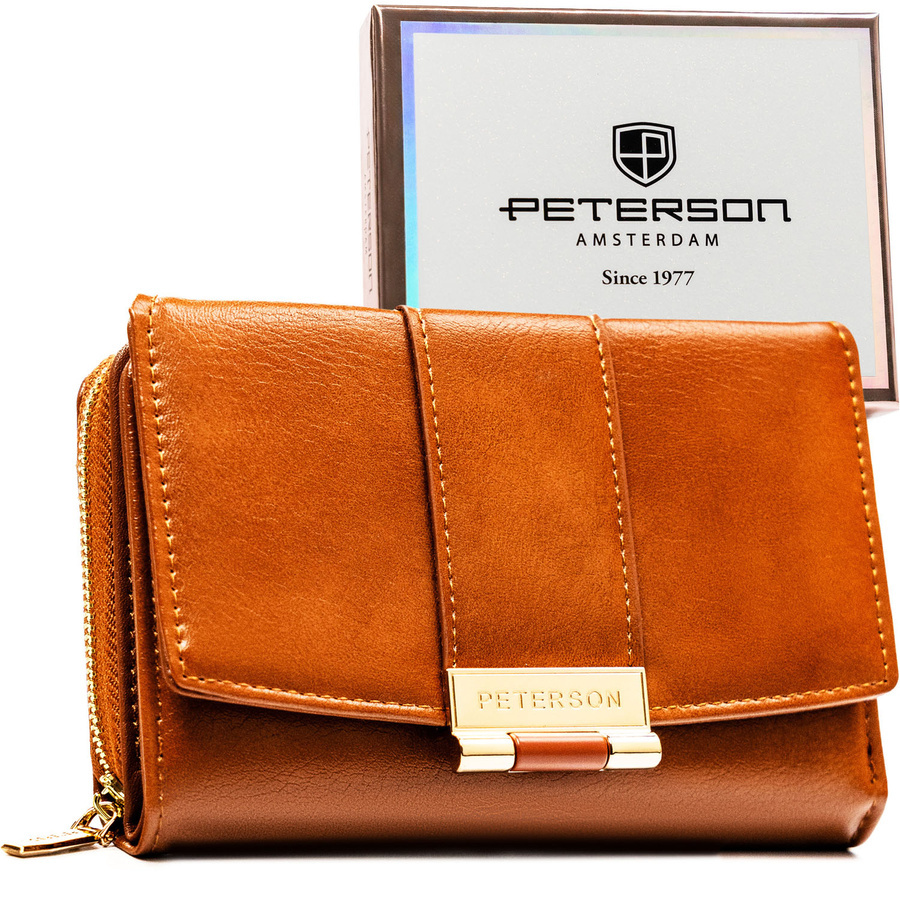 portfel damski Peterson 0015-F z pudełkiem