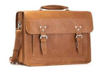 Torba na laptopa skórzana Vooc TC8 camel