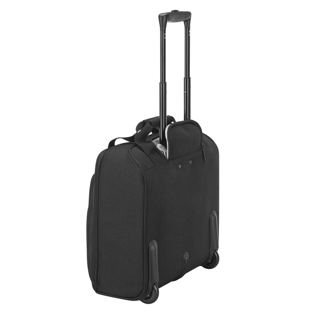 Torba podróżna z poliestru unisex Delsey Esplanade kabinowa pilotka czarna - cecha produktu