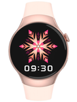 Smartwatch damski Rubicon RNCE87 różowy z różowym złotem