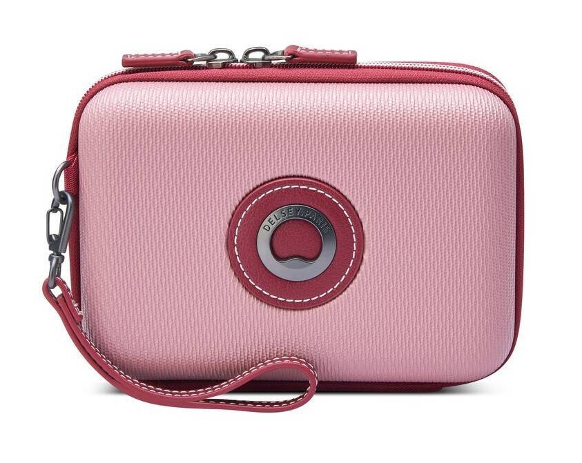 Torebka damska z twardego materiału Delsey Chatelet Air 2.0 mini kopertówka różowa - cecha produktu