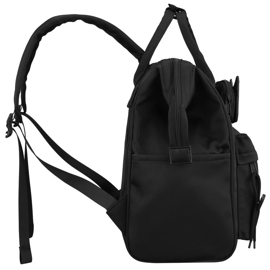 Plecak z poliestru damski Peterson MP2-01 miejski casual A4 czarny - cecha produktu