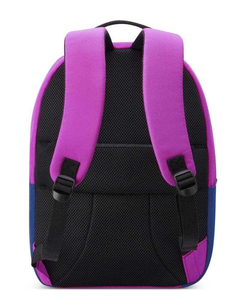 Plecak materiałowy unisex Delsey Benetton Fabrica miejski na laptopa 15,6 różowy - cecha produktu