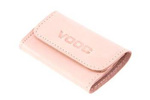 Etui na klucze ze skóry naturalnej unisex VOOC P10 vintage jucht naturalne