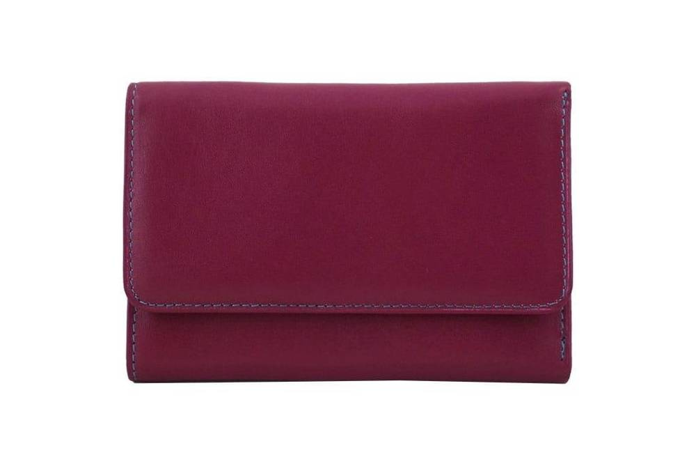 Portfel ze skóry naturalnej damski Barberini's ML8268-14 klasyczny fuksja - cecha produktu