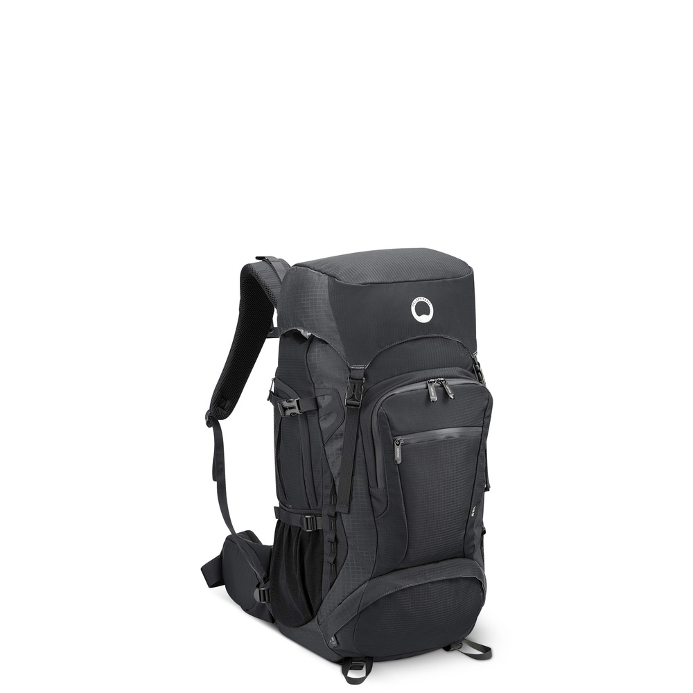 Plecak turystyczny materiałowy unisex Delsey Nomade 40L podróżny czarny - cecha produktu