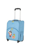 Walizka kabinowa z poliestru Travelite 81697 niebieska
