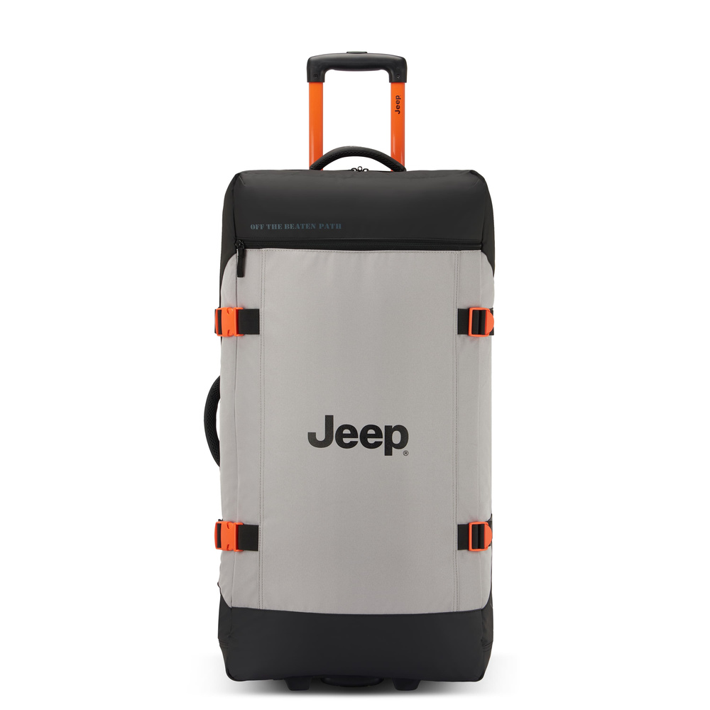 Torba podróżna z poliestru unisex Jeep by Delsey Paris JS007C na kółkach szara - cecha produktu