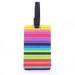 Zawieszka do walizki Travelite 15 w paski wielokolorowa