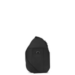 Torba miejska materiałowa unisex DELSEY PICPUS saszetka nerka czarna
