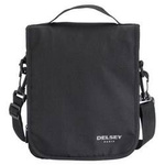 Torba materiałowa unisex Delsey listonoszka na ramię mała czarna