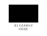 Pasta do butów Saphir czarna - próbnik koloru 01 czarny / noir