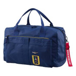Torba podróżna materiałowa unisex Aeronautica Militare AM-346 BL na ramię niebieska