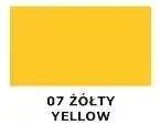 Farba do skóry gładkiej Tarrago żółta - próbnik koloru 07 żółty / yellow
