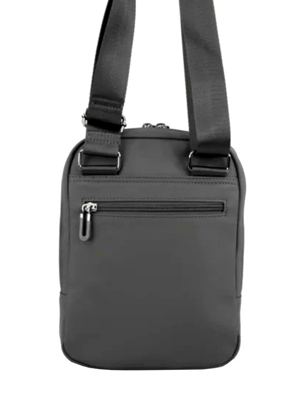 Listonoszka męska z tkaniny Aeronautica Militare 552 Runway crossbody szara - cecha produktu