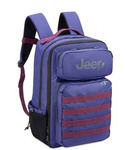 Plecak do pracy z poliestru Delsey Jeep JS010B fioletowy