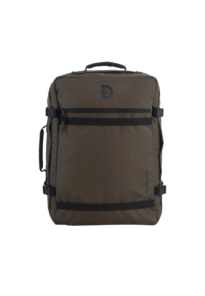 Plecak podróżny z materiału Oxford unisex Discovery ANDES D00400.11 kabinowy khaki - cecha produktu