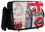 Młodzieżowa torba do szkoły kolorowa london — Loren 2088