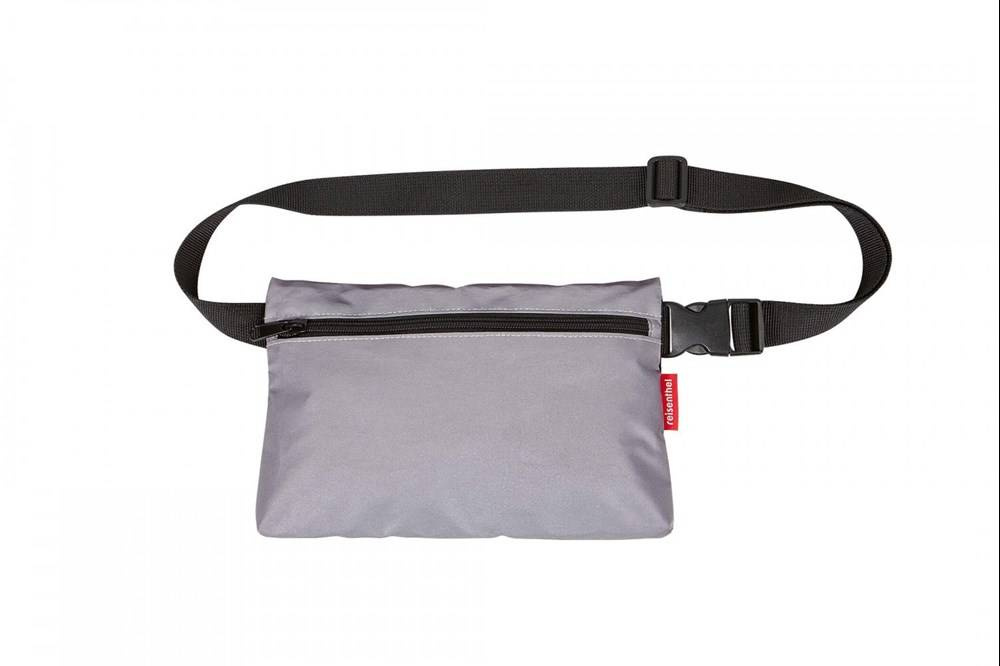Nerka z materiału unisex Reisenthel RWZ1030 saszetka na pas podróżna na rower szara - widok ogólny produktu